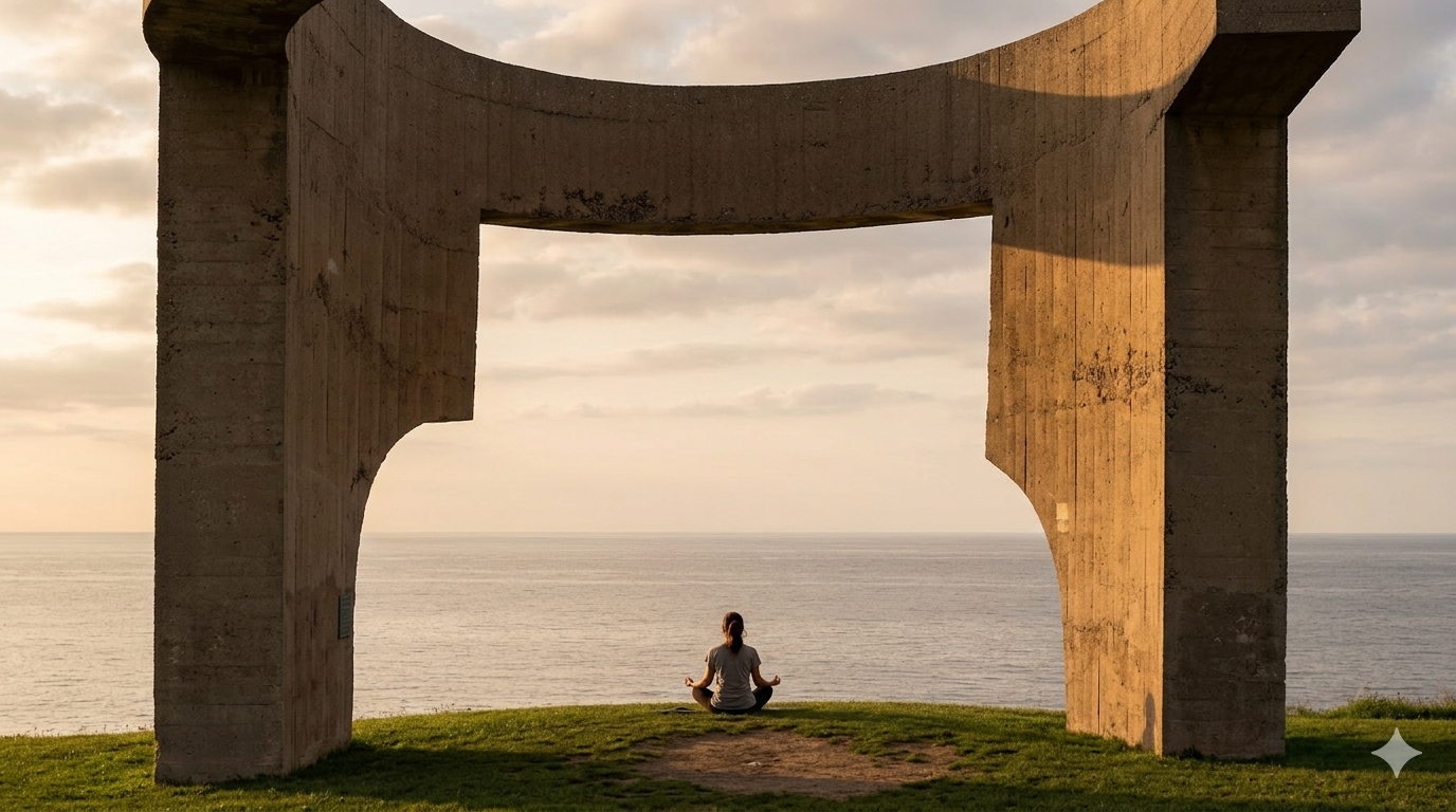 "Ruta mindfulness Gijón Elogio del Horizonte"