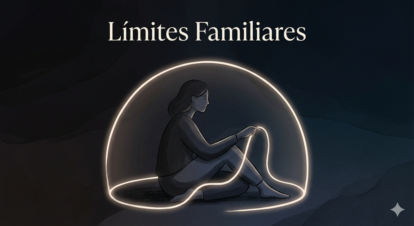Concepto psicológico de límites personales y superación de la culpa familiar.